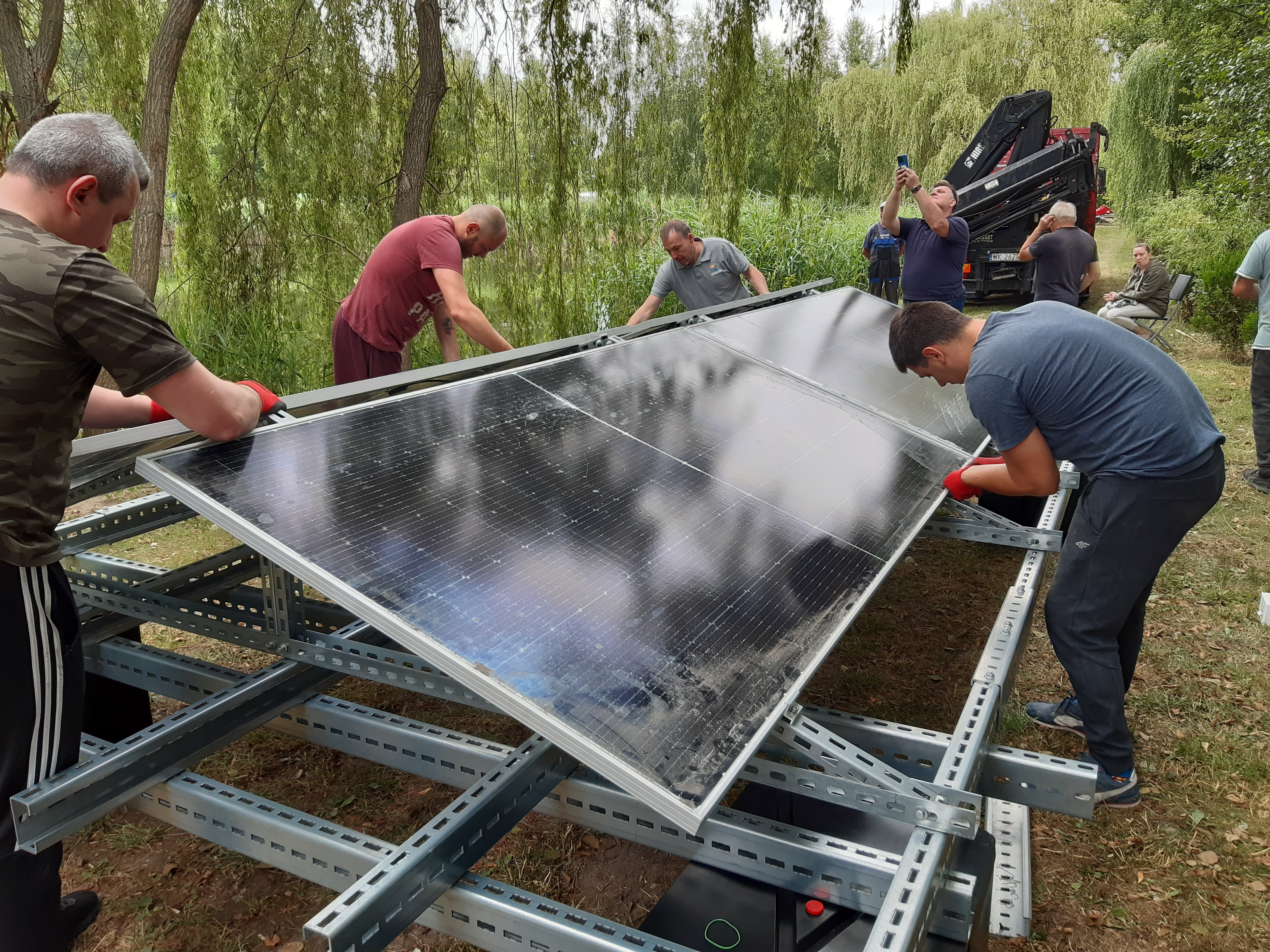 Plováky pro fotovoltaiku Plováky pro fotovoltaiku