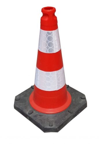 Cone 50 cm PE / REC - reflective