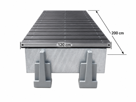 Gangway 200 x110 cm for Modular Doc