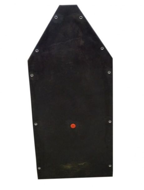 Start/end of catamaran pontoon - black green