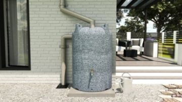 Cistern / rainwater tank / water tank garden, Aquatower 2000 liters, Polyethylene