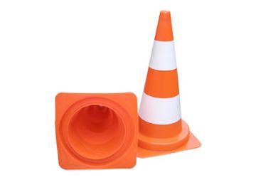 Pachołek drogowy 50 cm PVC 