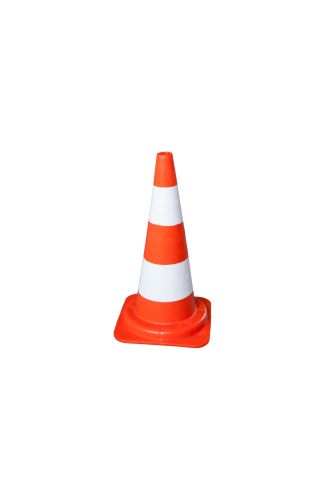 Pachołek drogowy 54 cm PVC - odblaskowy