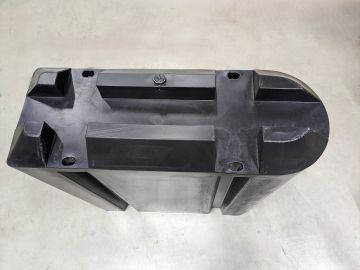 Y-bom float black 30 x 80 x 80 cm - for 100 mm profile