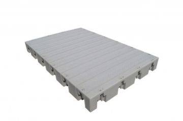 Modular low-sided platform