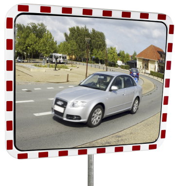 Lustro uniwersalne TM akrylowe U-18b 80 x 100 cm odblaskowe