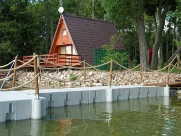 Modular dock - basic modul - 116 x 155 x 25 cm