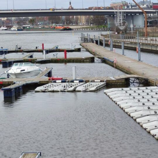 Access ramp for scooters/kayaks