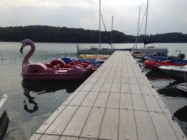 Modular dock - basic modul - 116 x 155 x 25 cm