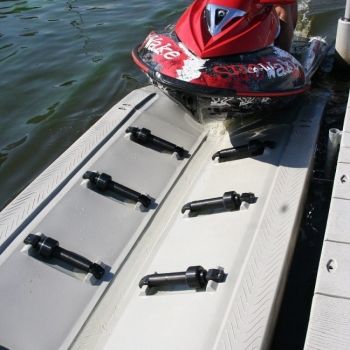 Access ramp for scooters/kayaks