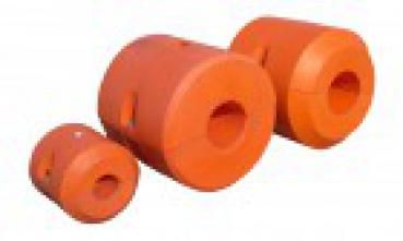 Cable float / pipe float 180 mm, orange, 60 liters, PE