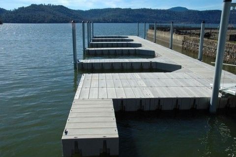 Modular dock - basic modul - 116 x 155 x 25 cm