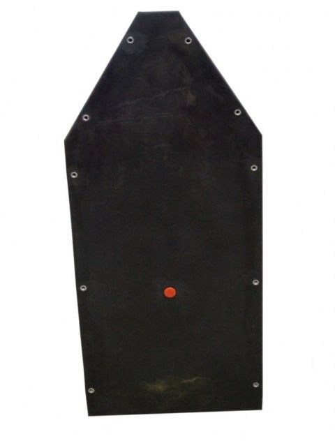 Start/end of catamaran pontoon - black green