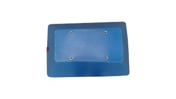 Float 60x40x61 Y-bom blue + 4 stainless steel threads