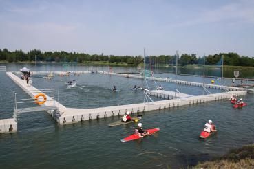 Schwimmsteg 464 x 465 cm