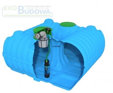 Zbiornik na wodę deszczową FLAT 7000 l
