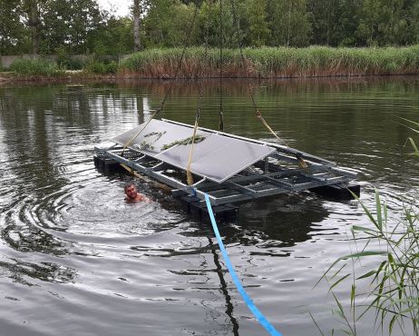 Pływak do paneli fotowoltaicznych 100 cm X 50 cm X 42 cm