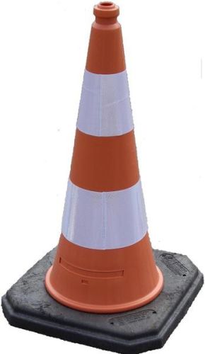 Traffic cone 1000 mm PE/REC - reflective