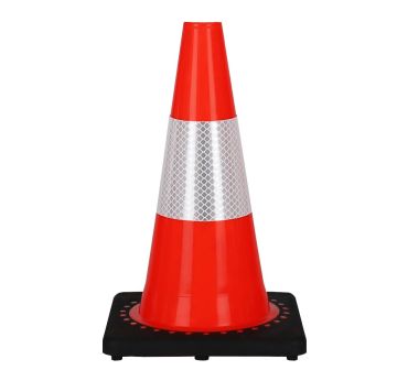 Traffic cone 300 mm PVC/REC - reflective