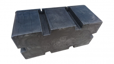 Pontón čierny 200l , 100 cm x 50 cm x 42