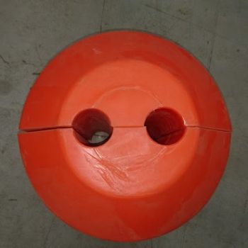 Káblový plavák / Rúrkový plavák "dvojité M", 2 x 54 mm