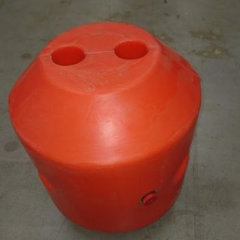 Káblový plavák / Rúrkový plavák "dvojité M", 2 x 54 mm