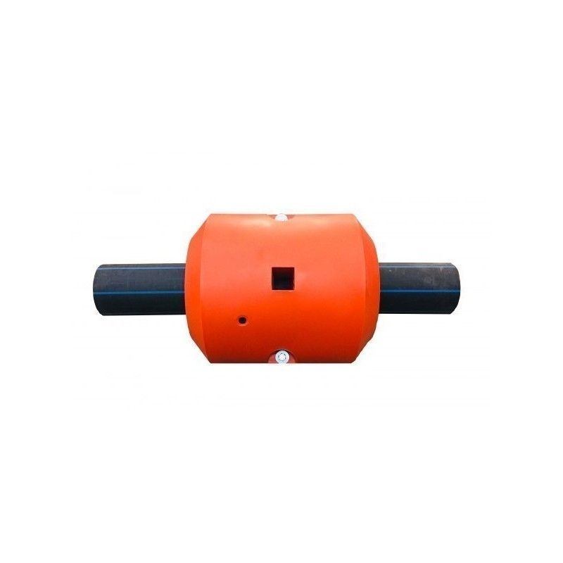 Káblový plavák / rúrkový plavák 180 mm, oranžový, 60 litrov, PE