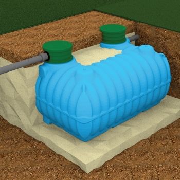 Zásobník dažďovej vody Podzemná nádrž FLAT 5000 l